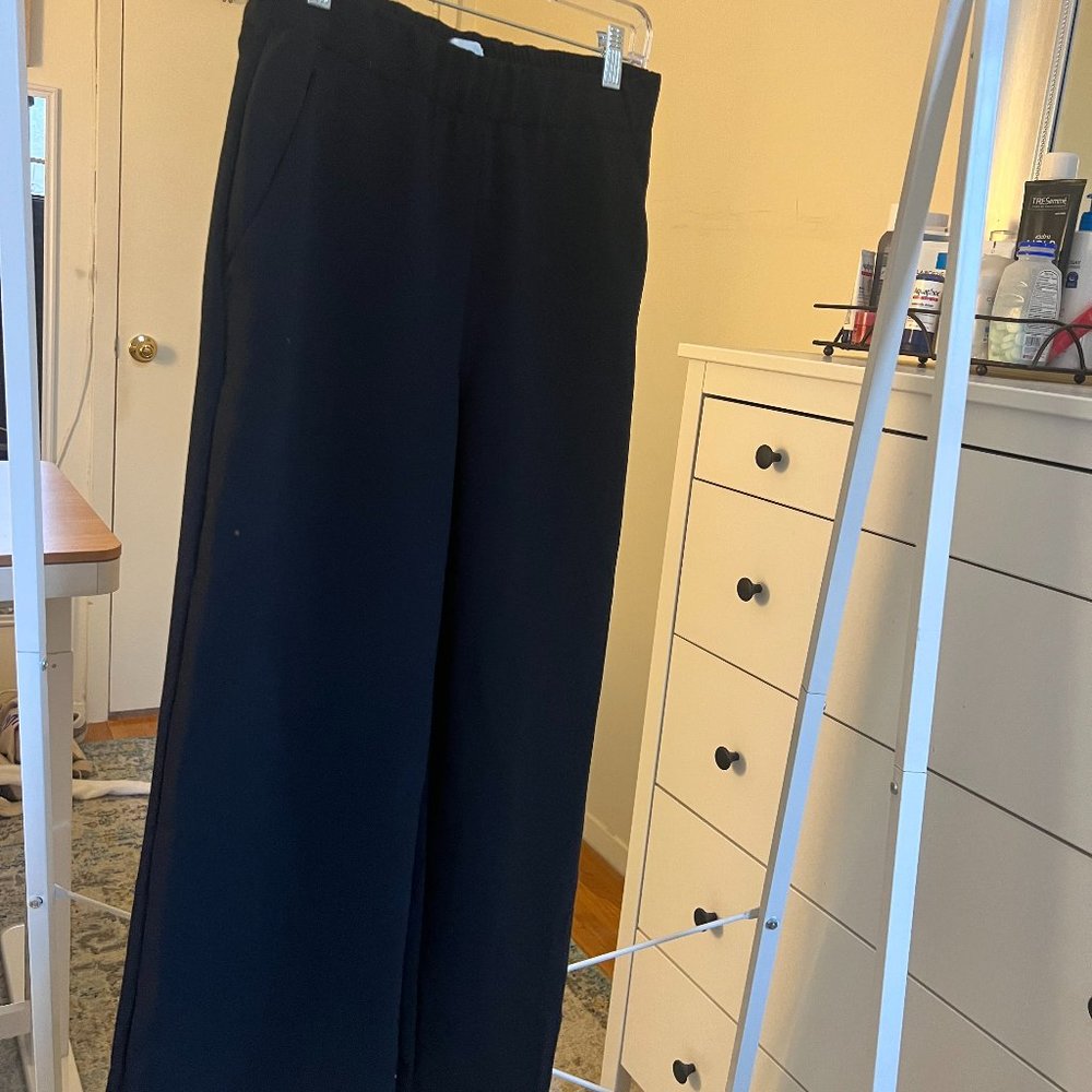 Wilfred Black Elastic Trouser